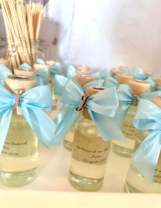 Difusor Aromático Azul – Lembrança de Batizado
