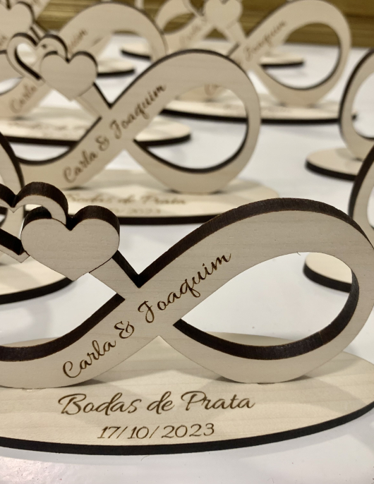 Lembrança de Bodas de Prata – Infinito em Madeira