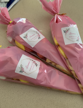 Cone de Guloseimas Personalizado – Profissão de Fé